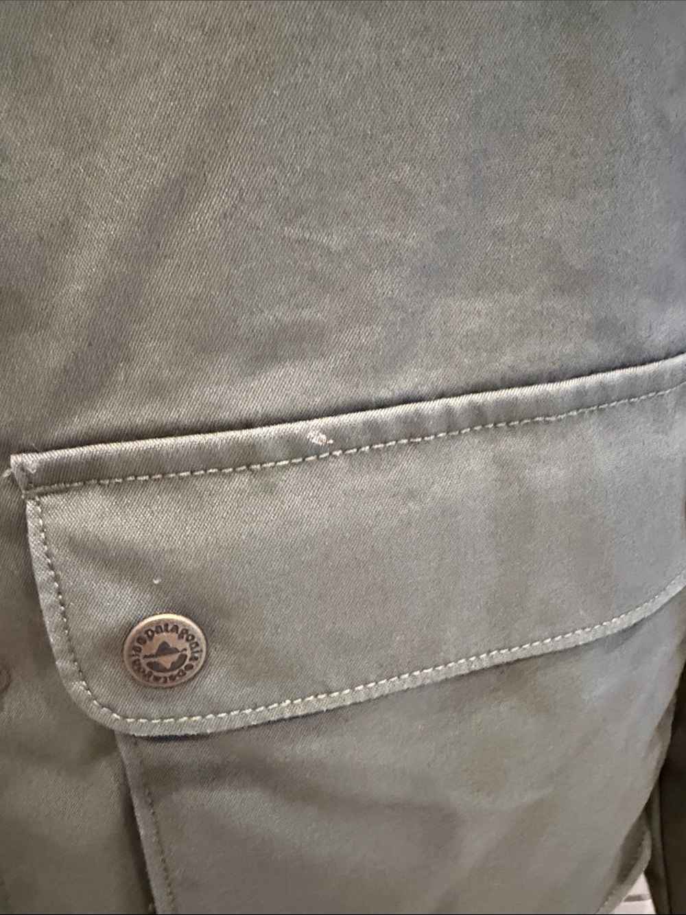 Patagonia Olive Green Sherpa-Lined Field Jacket - Picture 4 of 5